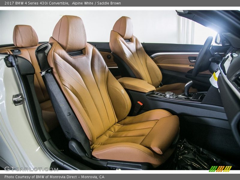  2017 4 Series 430i Convertible Saddle Brown Interior