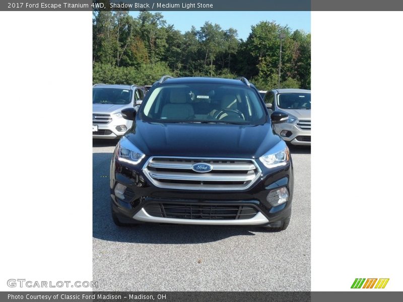 Shadow Black / Medium Light Stone 2017 Ford Escape Titanium 4WD