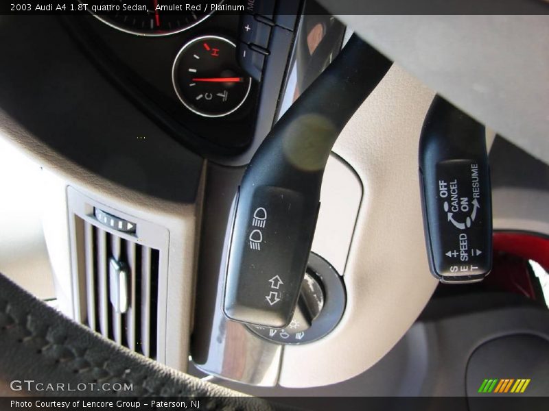 Amulet Red / Platinum 2003 Audi A4 1.8T quattro Sedan