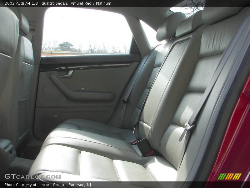 Amulet Red / Platinum 2003 Audi A4 1.8T quattro Sedan