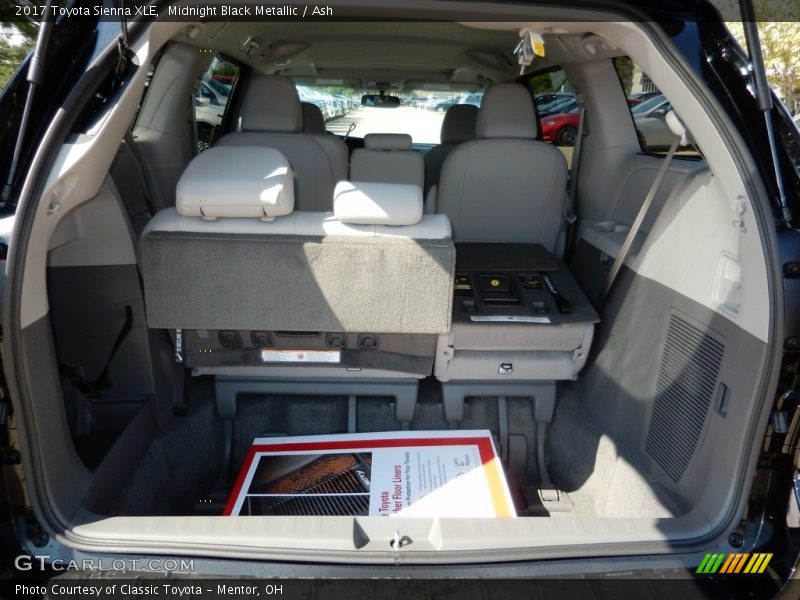  2017 Sienna XLE Trunk