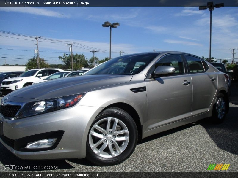 Satin Metal Metallic / Beige 2013 Kia Optima LX