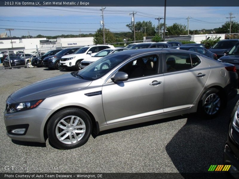 Satin Metal Metallic / Beige 2013 Kia Optima LX