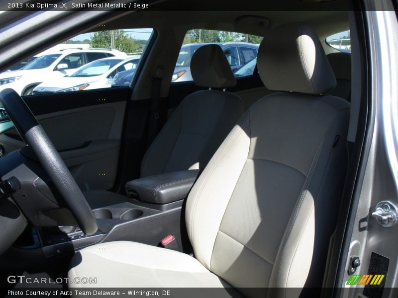 Satin Metal Metallic / Beige 2013 Kia Optima LX