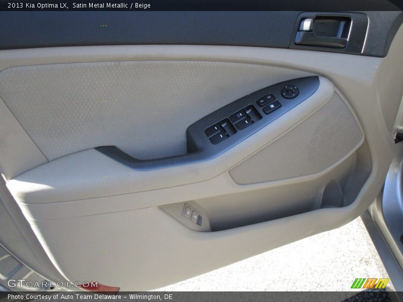 Satin Metal Metallic / Beige 2013 Kia Optima LX