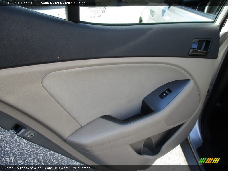 Satin Metal Metallic / Beige 2013 Kia Optima LX