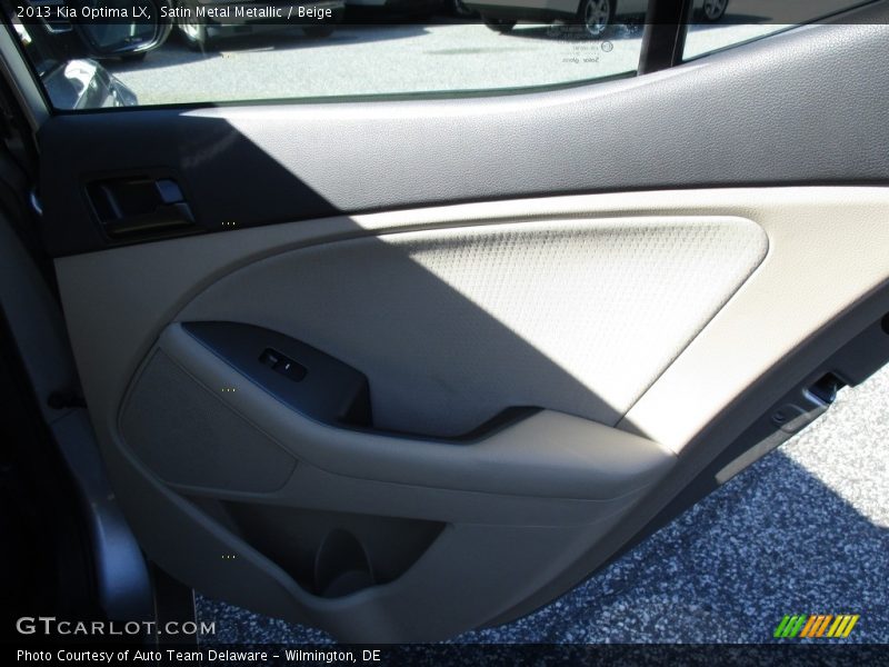 Satin Metal Metallic / Beige 2013 Kia Optima LX