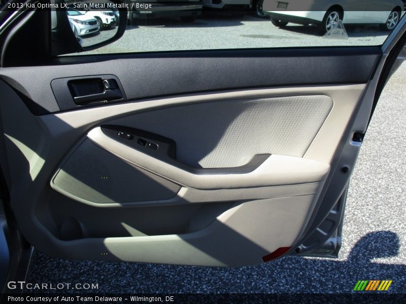 Satin Metal Metallic / Beige 2013 Kia Optima LX