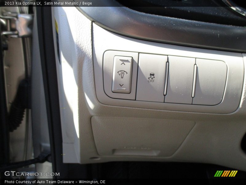Satin Metal Metallic / Beige 2013 Kia Optima LX