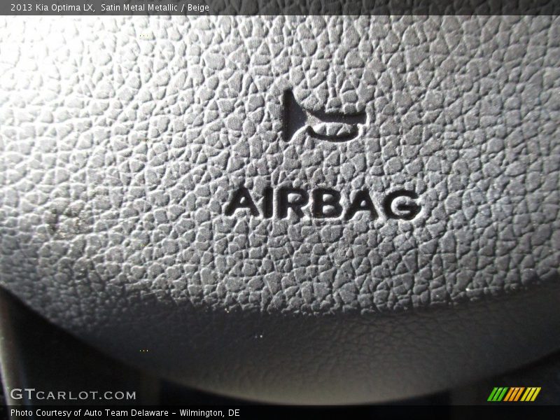 Satin Metal Metallic / Beige 2013 Kia Optima LX