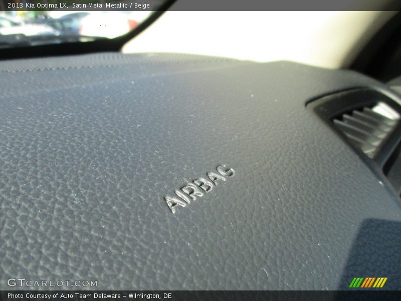 Satin Metal Metallic / Beige 2013 Kia Optima LX