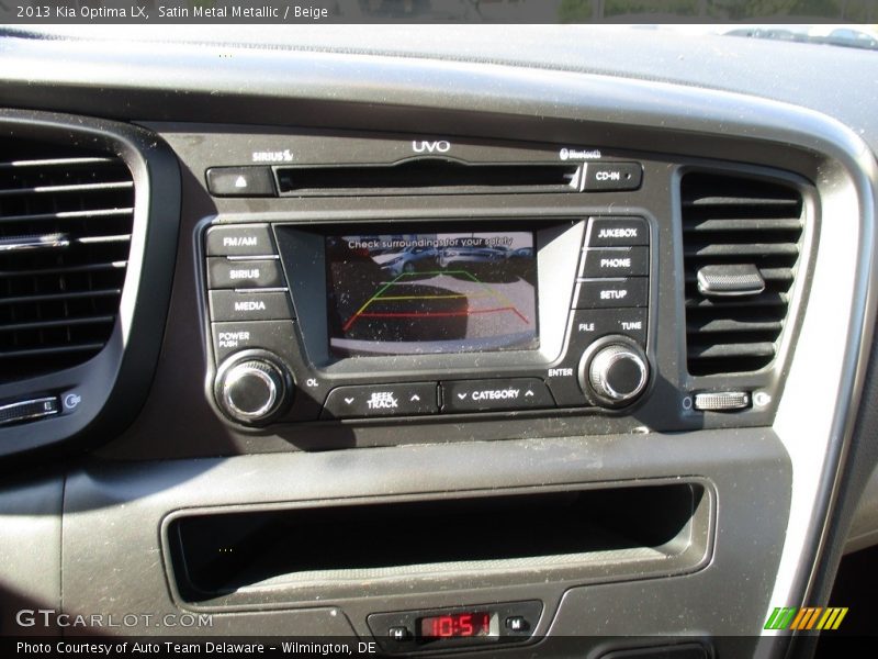 Satin Metal Metallic / Beige 2013 Kia Optima LX