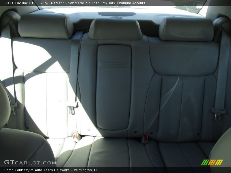 Radiant Silver Metallic / Titanium/Dark Titanium Accents 2011 Cadillac DTS Luxury