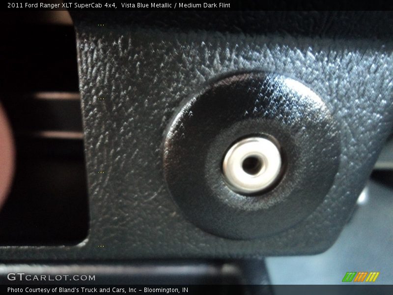 Vista Blue Metallic / Medium Dark Flint 2011 Ford Ranger XLT SuperCab 4x4