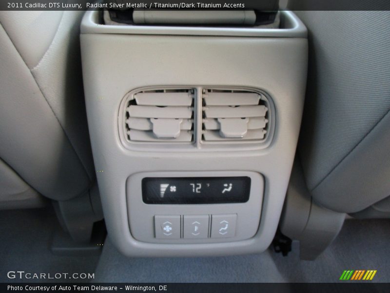 Radiant Silver Metallic / Titanium/Dark Titanium Accents 2011 Cadillac DTS Luxury