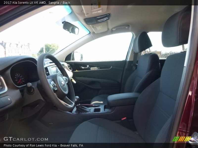 Sangria / Black 2017 Kia Sorento LX V6 AWD