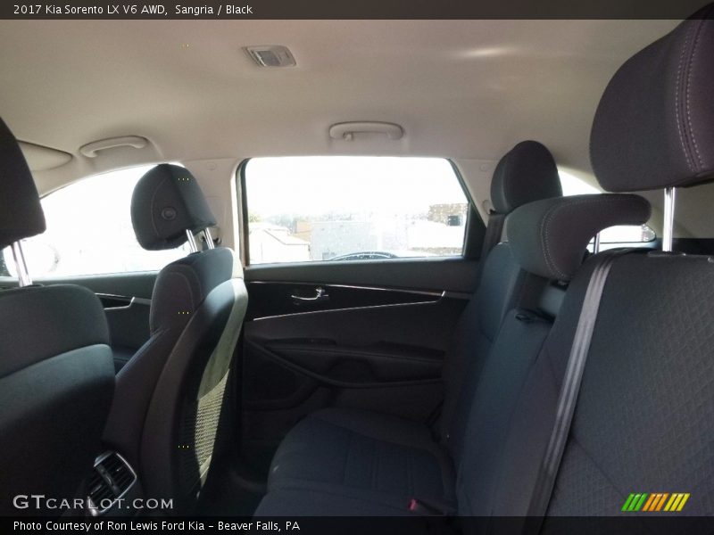 Sangria / Black 2017 Kia Sorento LX V6 AWD