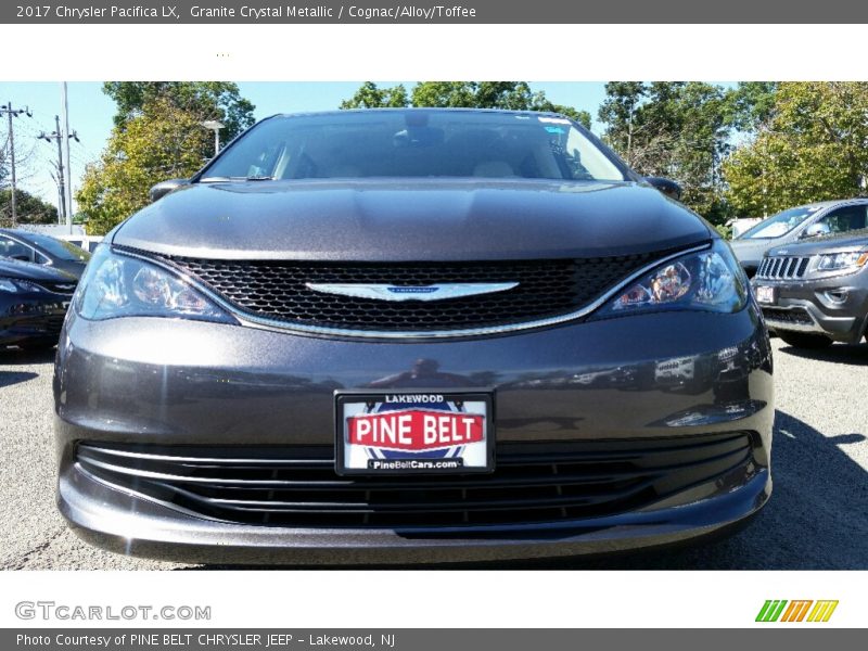 Granite Crystal Metallic / Cognac/Alloy/Toffee 2017 Chrysler Pacifica LX