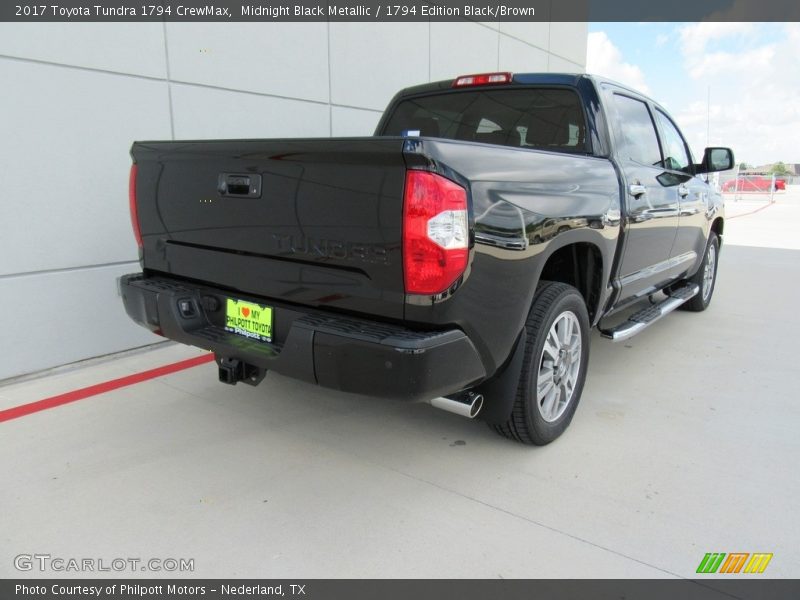 Midnight Black Metallic / 1794 Edition Black/Brown 2017 Toyota Tundra 1794 CrewMax