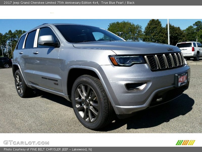 True Blue Pearl / Black 2017 Jeep Grand Cherokee Limited 75th Annivesary Edition 4x4