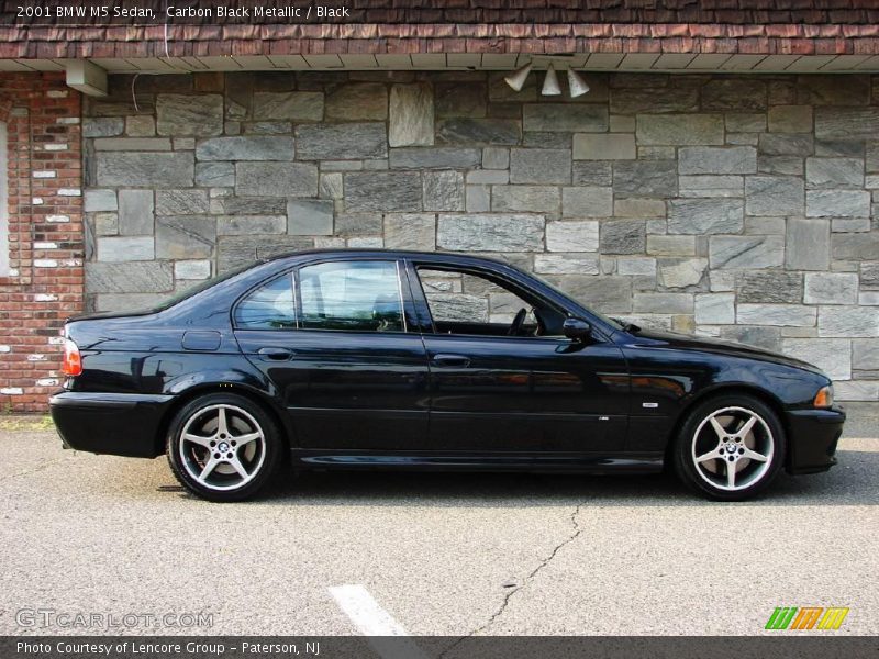 Carbon Black Metallic / Black 2001 BMW M5 Sedan
