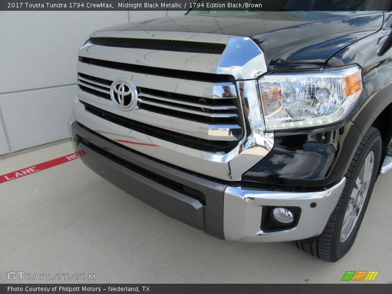 Midnight Black Metallic / 1794 Edition Black/Brown 2017 Toyota Tundra 1794 CrewMax