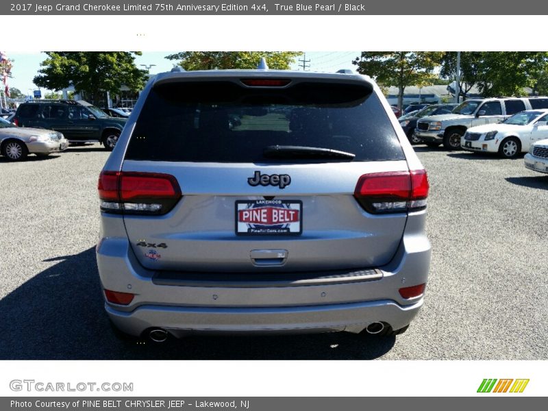True Blue Pearl / Black 2017 Jeep Grand Cherokee Limited 75th Annivesary Edition 4x4