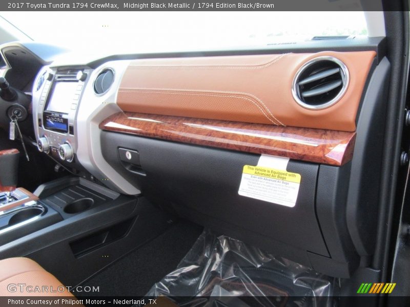 Dashboard of 2017 Tundra 1794 CrewMax