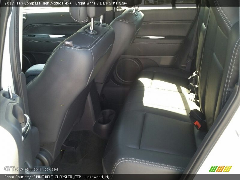 Bright White / Dark Slate Gray 2017 Jeep Compass High Altitude 4x4