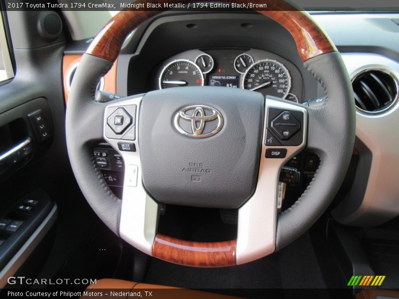  2017 Tundra 1794 CrewMax Steering Wheel