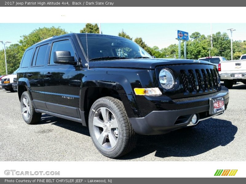 Black / Dark Slate Gray 2017 Jeep Patriot High Altitude 4x4