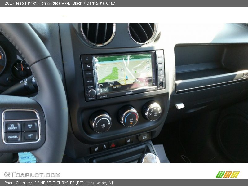 Black / Dark Slate Gray 2017 Jeep Patriot High Altitude 4x4