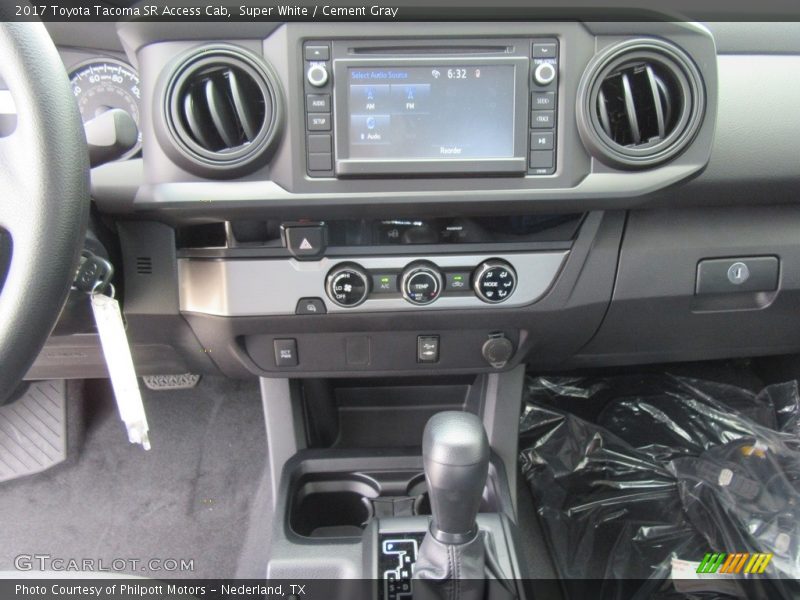 Controls of 2017 Tacoma SR Access Cab