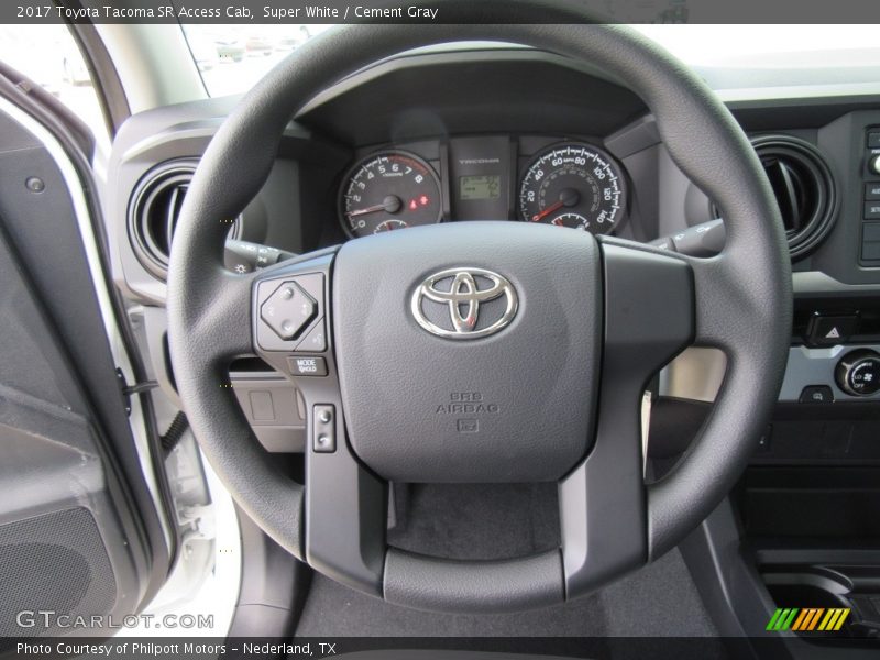  2017 Tacoma SR Access Cab Steering Wheel