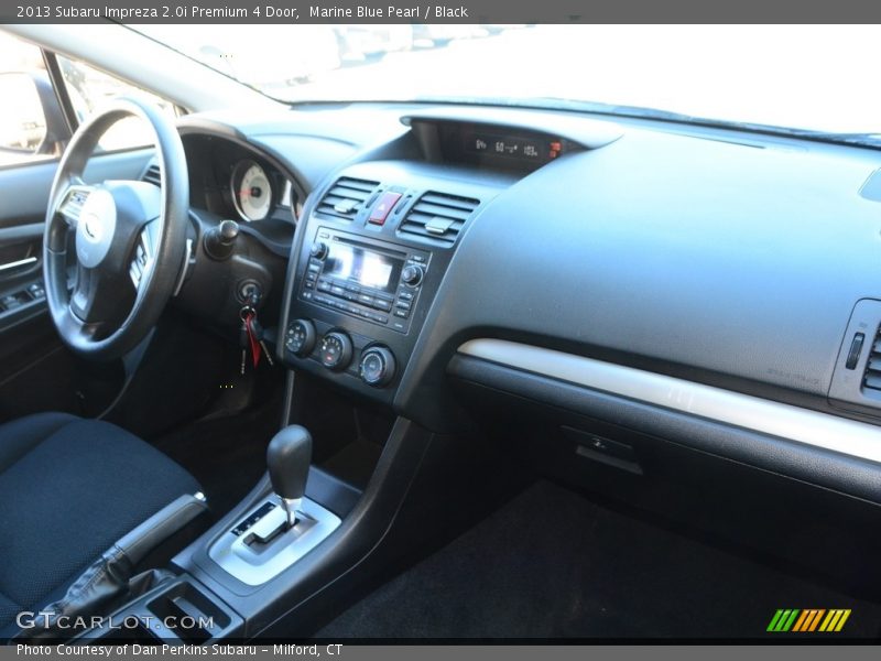 Marine Blue Pearl / Black 2013 Subaru Impreza 2.0i Premium 4 Door