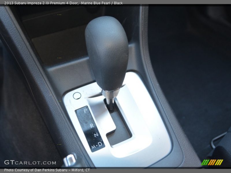 Marine Blue Pearl / Black 2013 Subaru Impreza 2.0i Premium 4 Door
