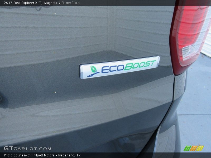 Magnetic / Ebony Black 2017 Ford Explorer XLT