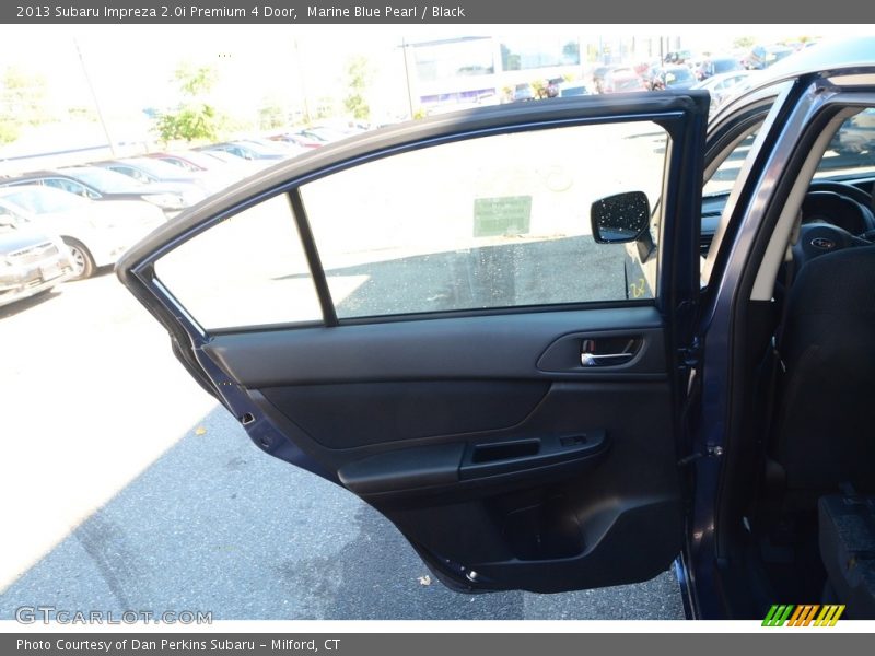 Marine Blue Pearl / Black 2013 Subaru Impreza 2.0i Premium 4 Door
