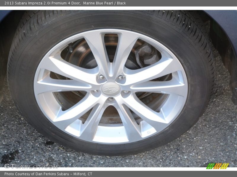 Marine Blue Pearl / Black 2013 Subaru Impreza 2.0i Premium 4 Door
