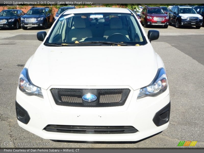 Satin White Pearl / Ivory 2013 Subaru Impreza 2.0i 5 Door