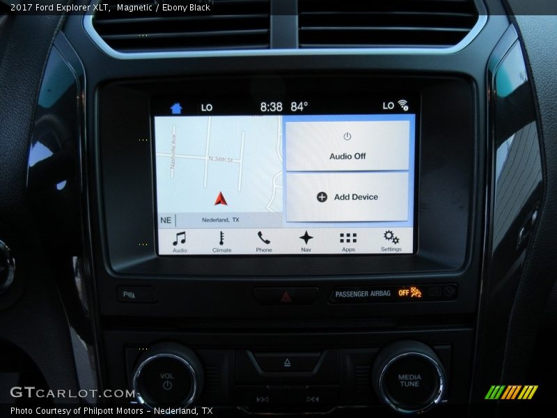 Magnetic / Ebony Black 2017 Ford Explorer XLT