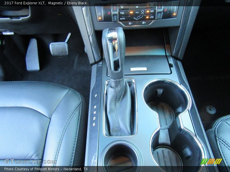 Magnetic / Ebony Black 2017 Ford Explorer XLT
