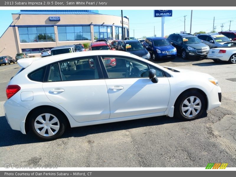 Satin White Pearl / Ivory 2013 Subaru Impreza 2.0i 5 Door