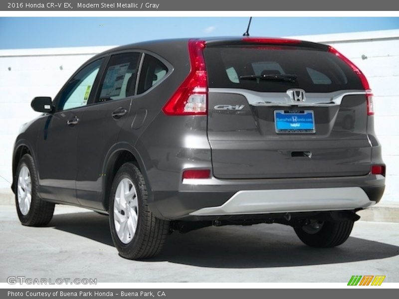 Modern Steel Metallic / Gray 2016 Honda CR-V EX