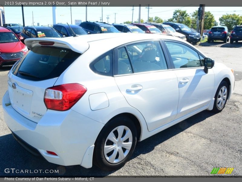 Satin White Pearl / Ivory 2013 Subaru Impreza 2.0i 5 Door