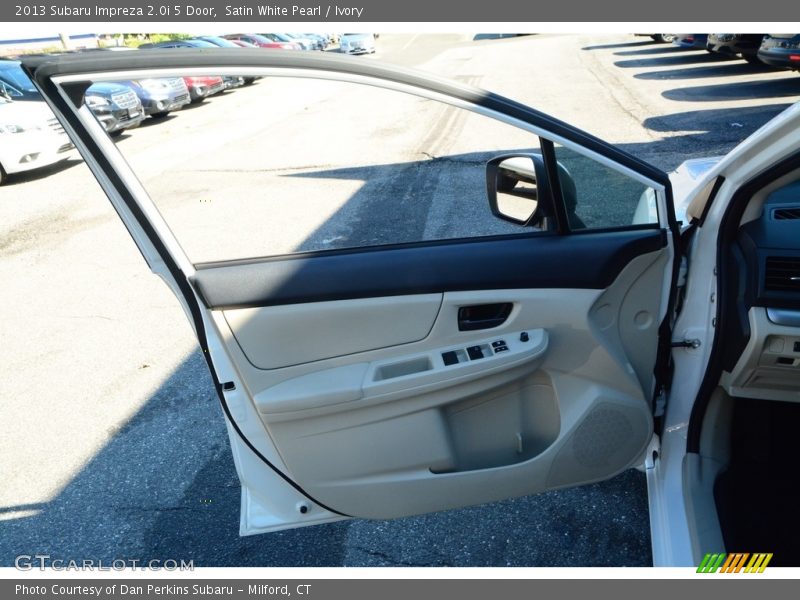 Satin White Pearl / Ivory 2013 Subaru Impreza 2.0i 5 Door
