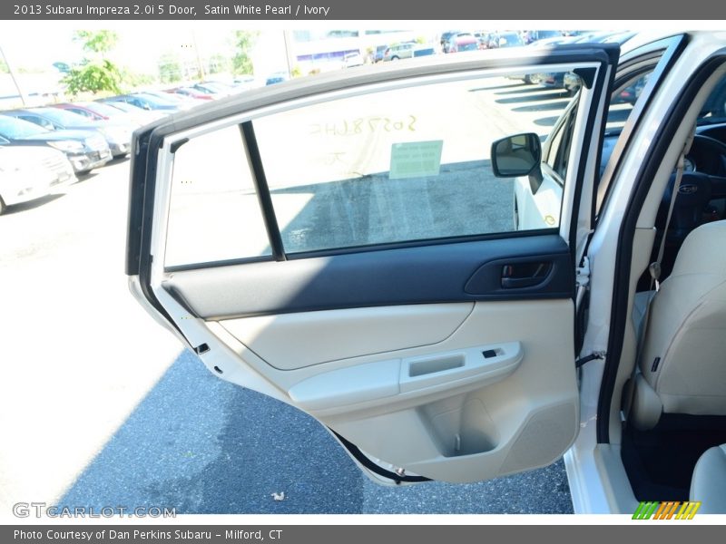 Satin White Pearl / Ivory 2013 Subaru Impreza 2.0i 5 Door