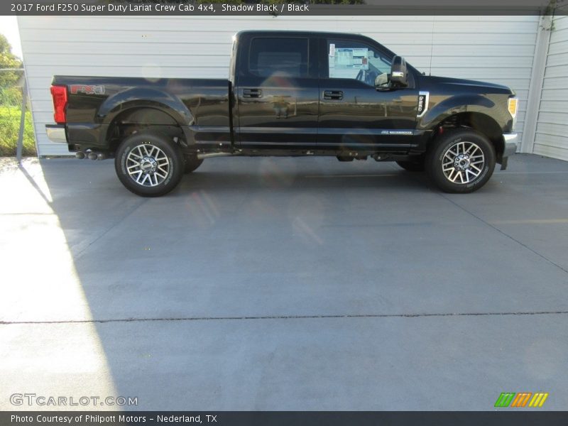 Shadow Black / Black 2017 Ford F250 Super Duty Lariat Crew Cab 4x4