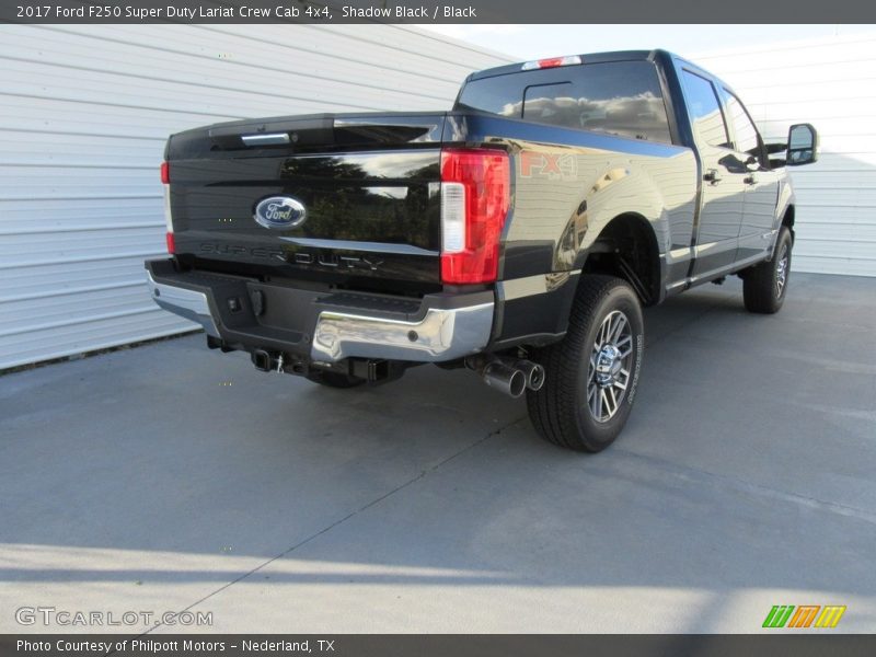 Shadow Black / Black 2017 Ford F250 Super Duty Lariat Crew Cab 4x4