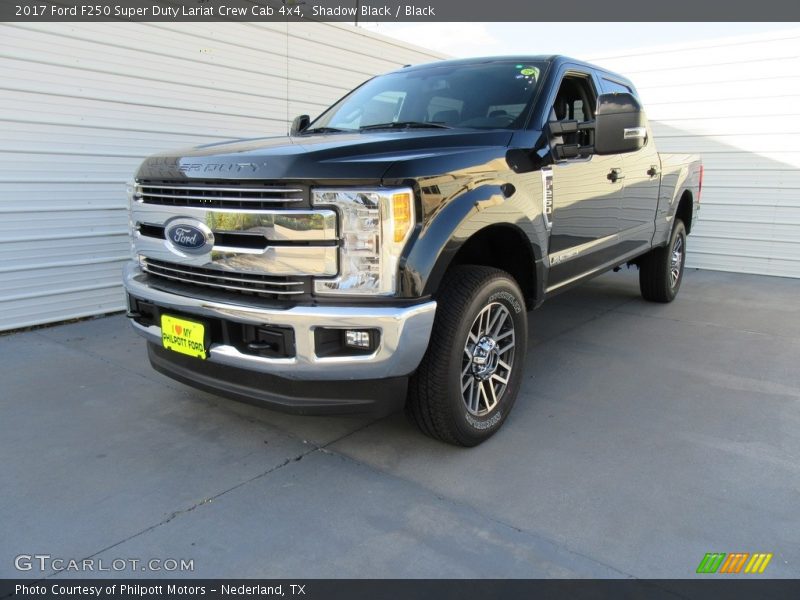 Shadow Black / Black 2017 Ford F250 Super Duty Lariat Crew Cab 4x4